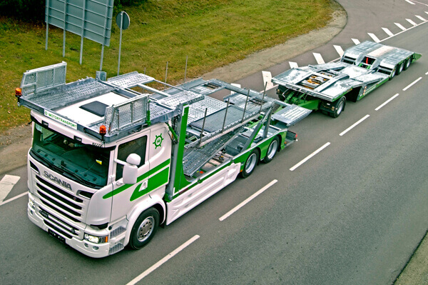 MEGATRANS superstructure with MULTITRANS trailer